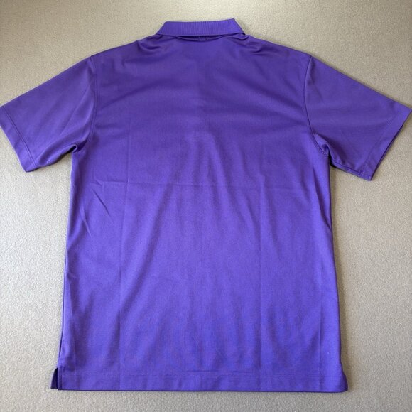 Nike Golf Tour Performance Polo Shirt Mens M Purple Dri Fit Preppy Sporty Casual - Picture 12 of 15